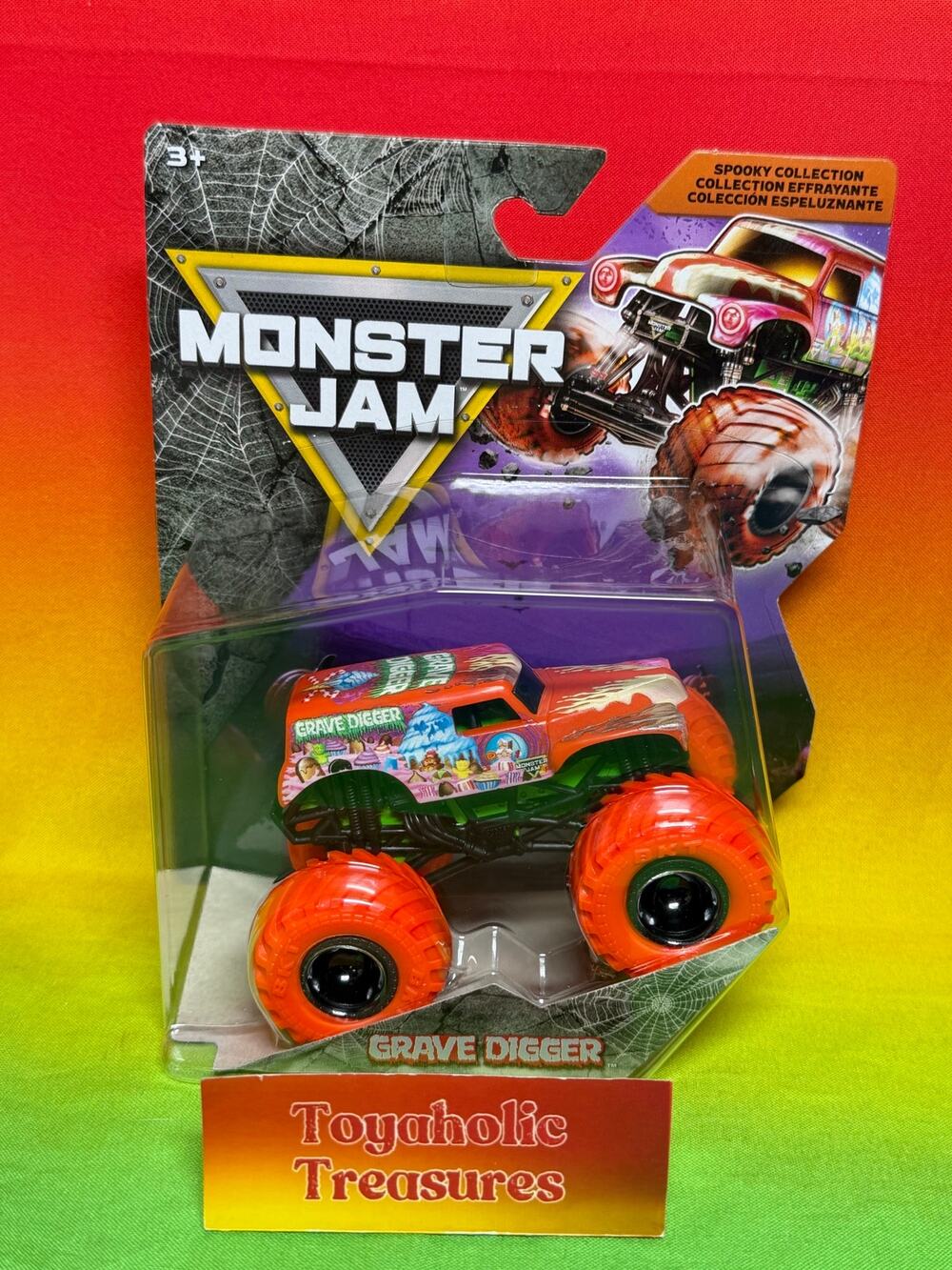Monster Jam Truck Halloween 2026 Spooky Collection Grave Digger